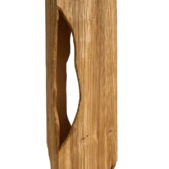Lámpara de pie Lucande Tarry, madera, altura 137 cm, 4 x E27
