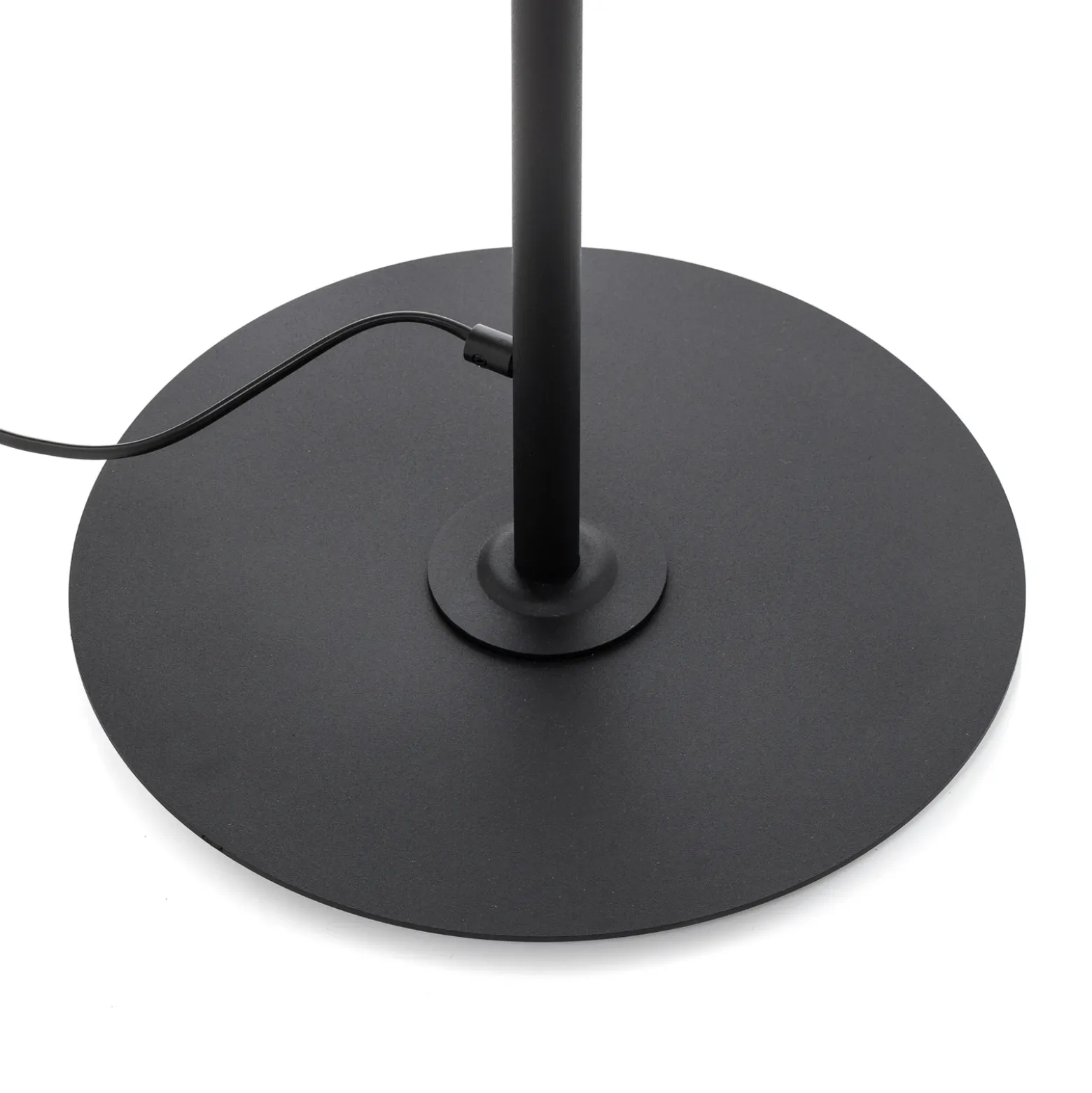 Lámpara de pie 1047, 3 luces, negro