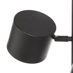 Lámpara de pie 1047, 3 luces, negro