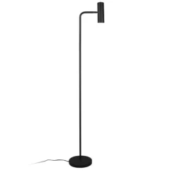 Lámpara de pie Marley, negra, altura 151 cm, metal