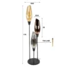 Lámpara de pie Mixture, 178 cm, multicolor, 3 luces, vidrio/metal
