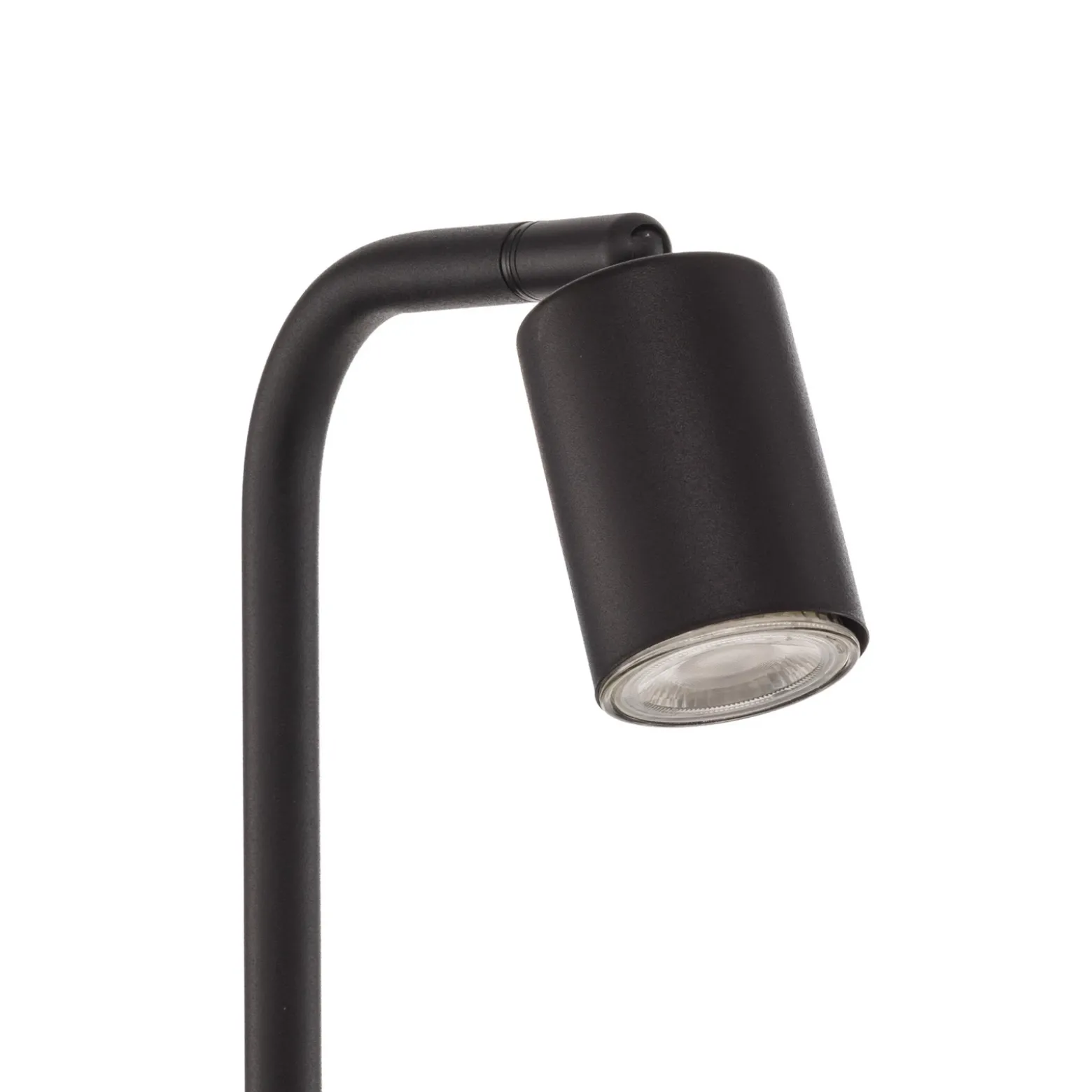 Lámpara de pie Nex, negra, metal, altura 140 cm, GU10