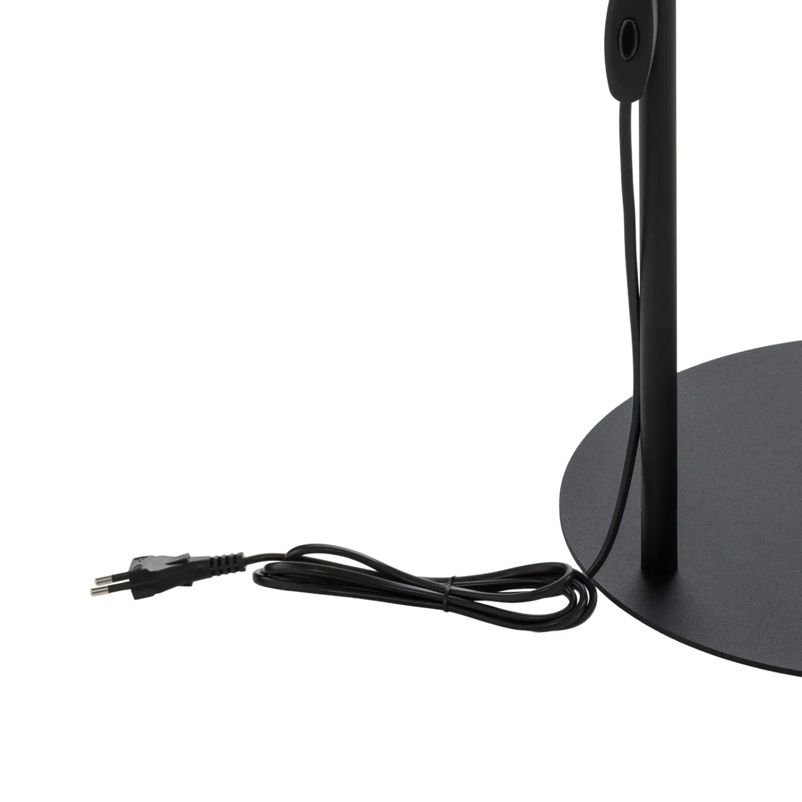 Lámpara de pie Nex, negra, metal, altura 140 cm, GU10