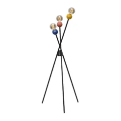 Lámpara de pie OSRAM Decor Bubble, multicolor, 3 luces, acero, E27