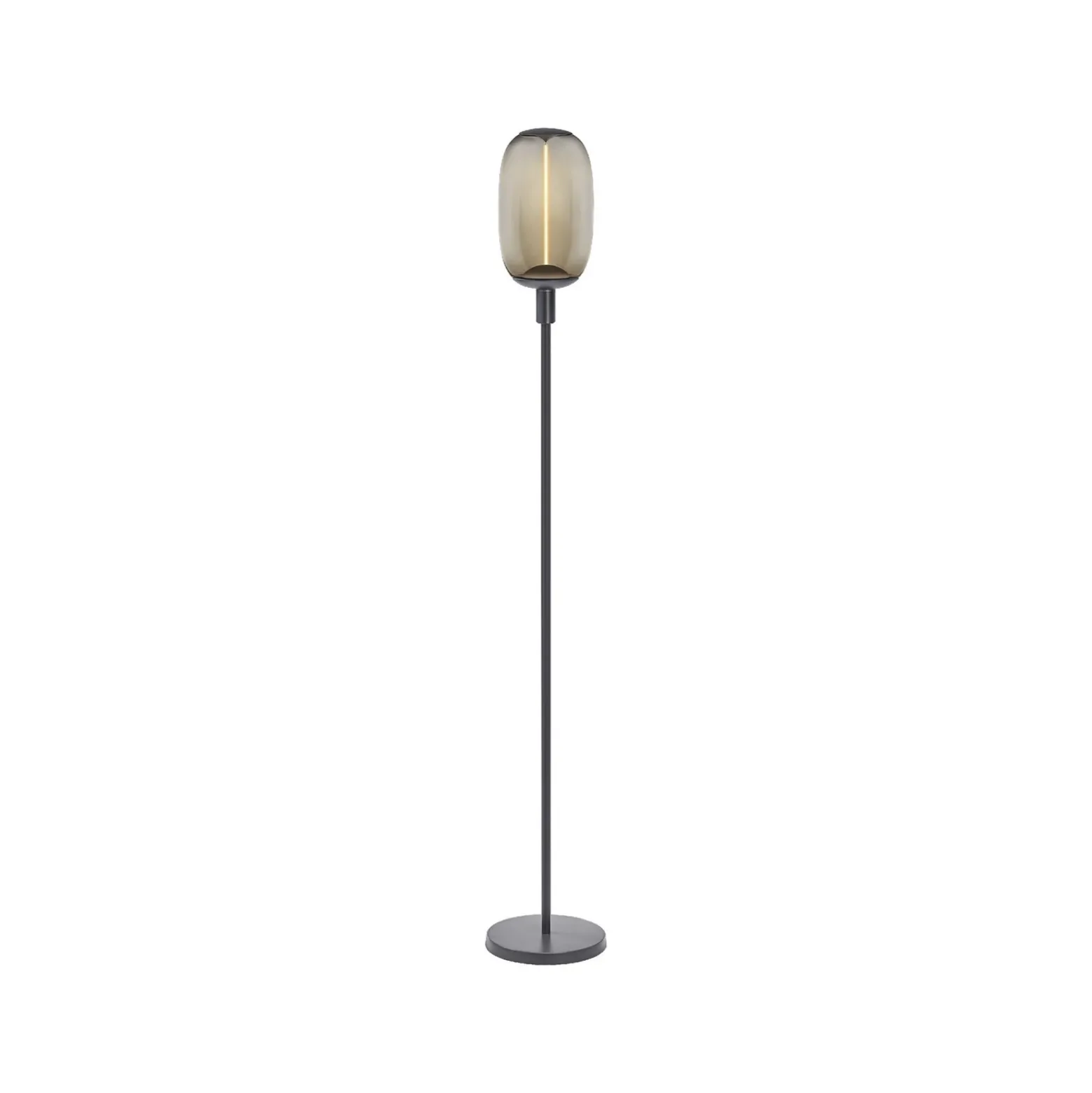 Lámpara de pie OSRAM DECOR STICK, gris oscuro, altura 146 cm, 1 x E27