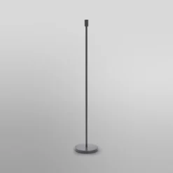 Lámpara de pie OSRAM DECOR STICK, gris oscuro, altura 146 cm, 1 x E27
