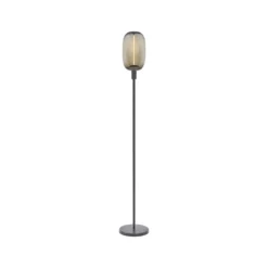 Lámpara de pie OSRAM DECOR STICK, gris oscuro, altura 146 cm, 1 x E27