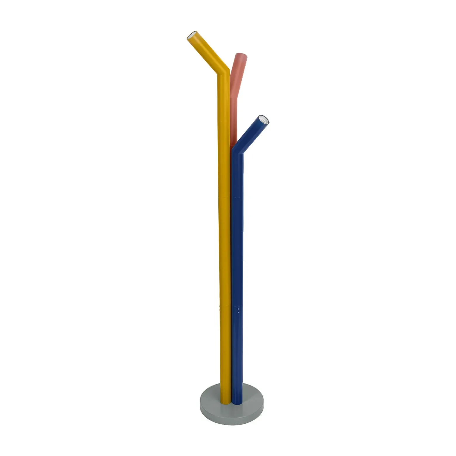 Lámpara de pie OSRAM Decor Straw, 3 luces, multicolor, acero, E27