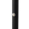 Lámpara de pie recargable LED Elvyn de Lindby, negra, ajustable