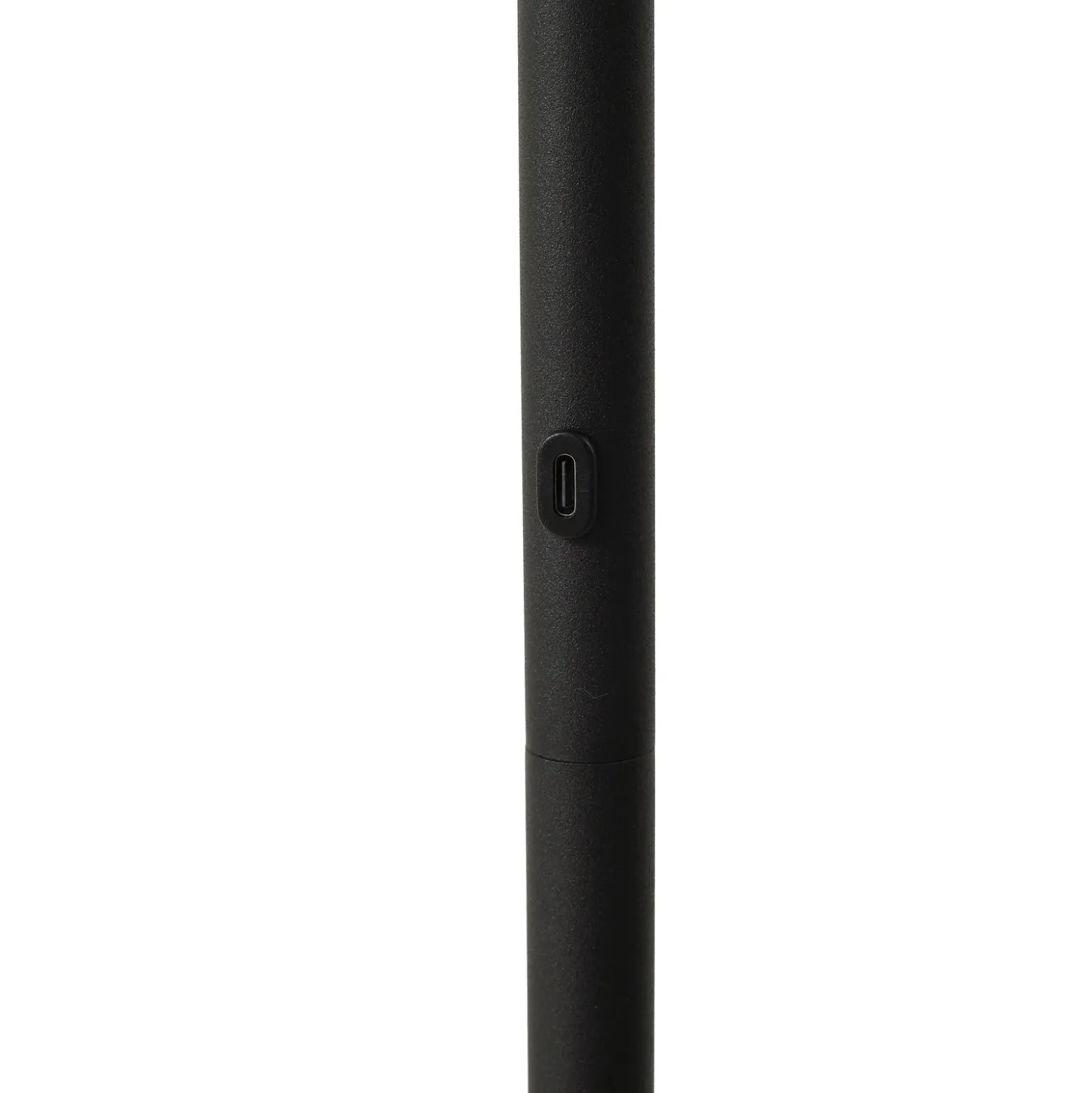 Lámpara de pie recargable LED Elvyn de Lindby, negra, ajustable