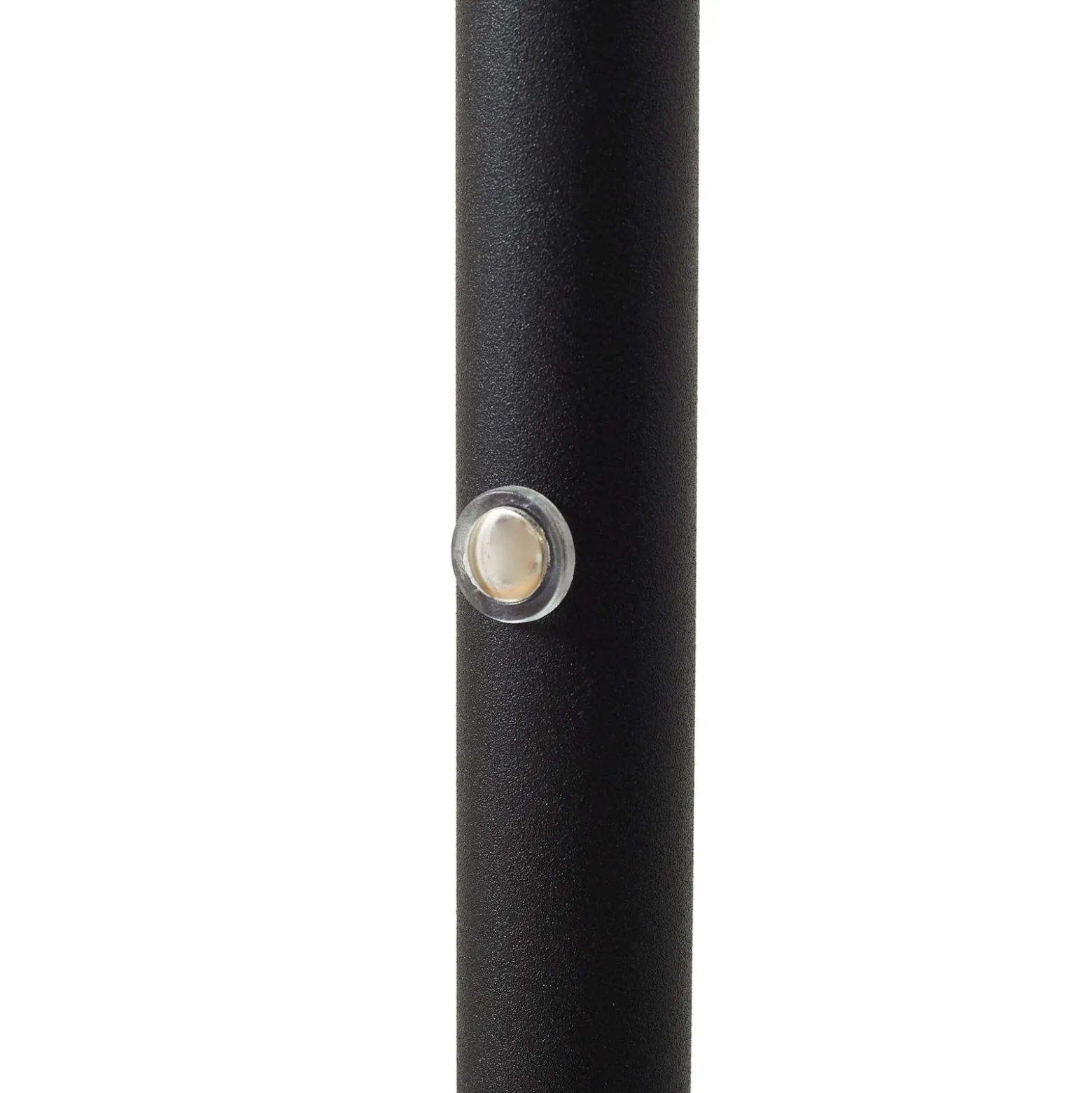 Lámpara de pie recargable LED Elvyn de Lindby, negra, ajustable