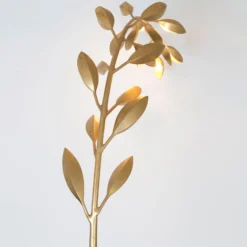 Lámpara de pie Riso, 11 luces, oro