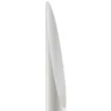 lámpara de pie Shakti de kdln, plateada, satinada blanca, altura 200 cm