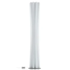 Lámpara de pie Slamp Bach, altura 161 cm, blanca