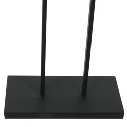 Lámpara de pie Stang, negro/marrón, altura 160 cm, corcho