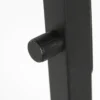 Lámpara de pie Stang, negro/marrón, altura 160 cm, corcho