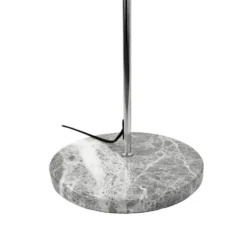 Lámpara de pie Stockholm de Dyberg Larsen, altura 143 cm, metal/mármol