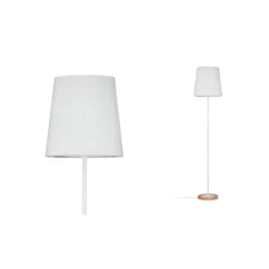 Lámpara de pie textil Stellan
