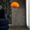 Lámpara de pie VERPAN Wire, naranja