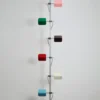 Lámpara de pinza Hay Apex, roja, altura 43 cm, E14, acero
