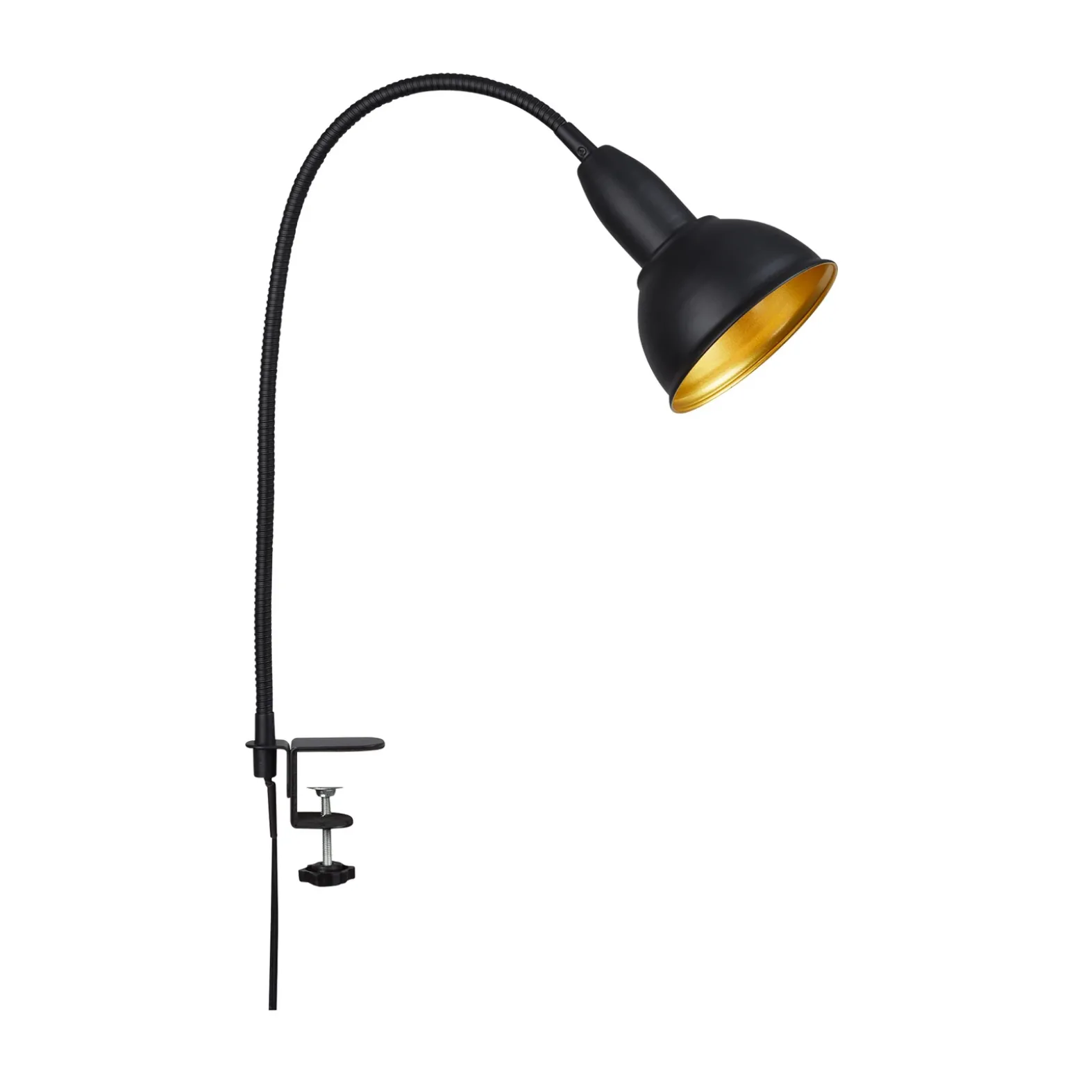 Lámpara de pinza Hygge Comfort light Retro, negro