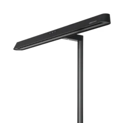 Lámpara de pinza LED Arcchio Shax, negra, con sensor, atenuable, 4.000 K