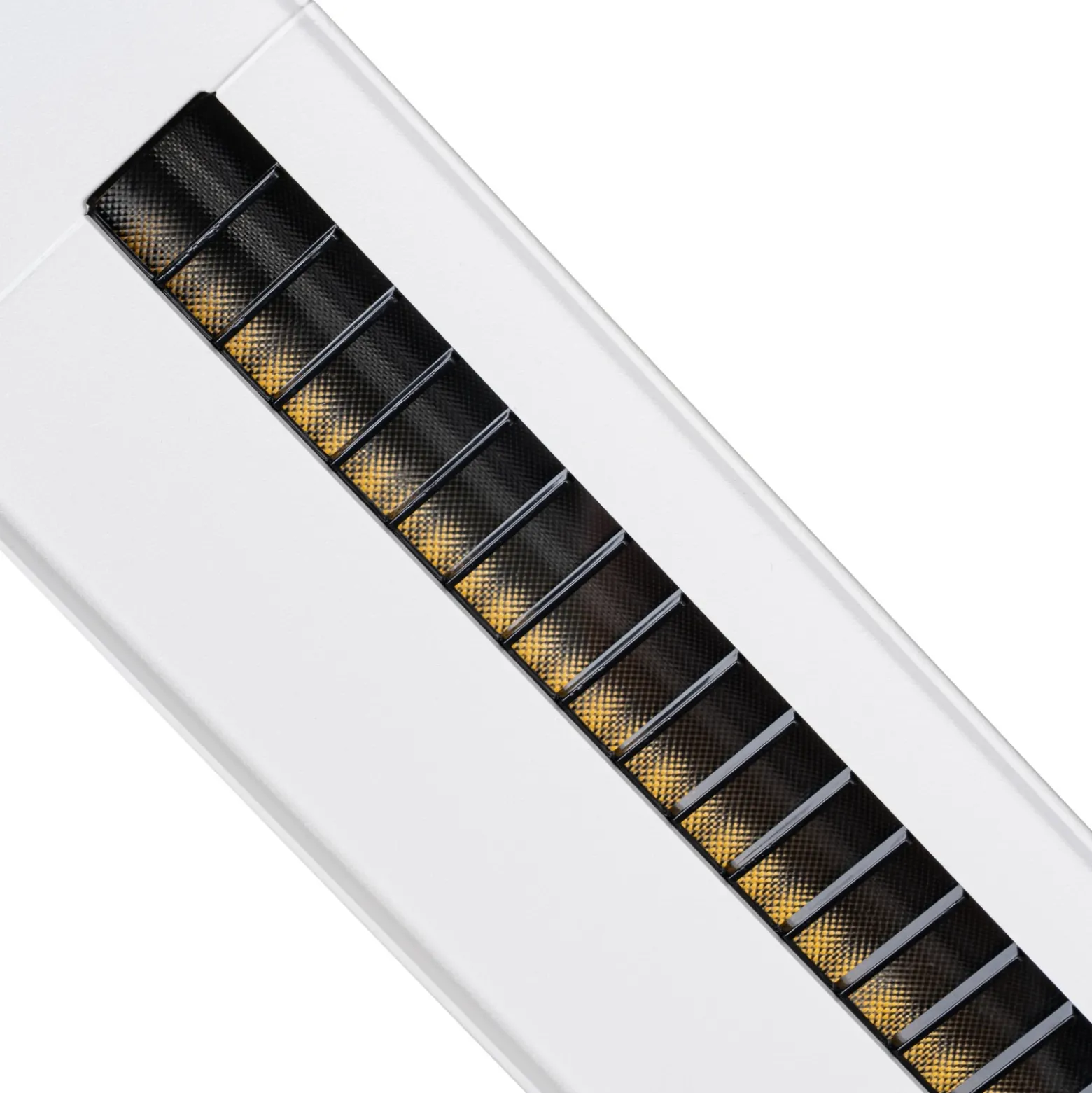Lámpara de pinza LED Arcchio Shax, blanca, con sensor, atenuable, 4.000 K