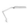 Lámpara de pinza LED MAULcraft duo, blanca, 52 cm, 2 luces, atenuable