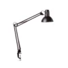 Lámpara de pinza MAULstudy, negra, altura 44 cm, metal