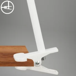 Lámpara de pinza recargable LED Tari, blanca, CCT, regulador táctil, USB