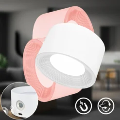 Lámpara de pinza recargable LED Tari, blanca, CCT, regulador táctil, USB