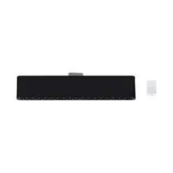Lámpara de riel LED Paulmann URail Zelos, negra, 3000 K, 37 cm