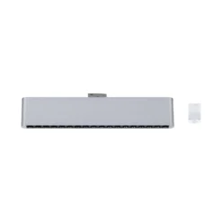 Lámpara de riel LED Paulmann URail Zelos, cromada, 3000 K, 37 cm