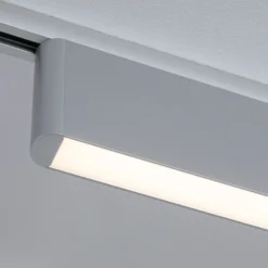 Lámpara de riel LED Paulmann URail Ceris, cromada, 3000 K, 37 cm