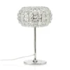 Lámpara de sobremesa DIAMOND con cristales, 24 cm