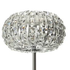 Lámpara de sobremesa DIAMOND con cristales, 24 cm