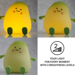 Lámpara de sobremesa LED mango, blanca, temporizada, atenuable
