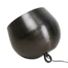 Lámpara de suelo Kare Apollon, negra, Ø 50 cm