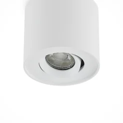 Lámpara de techo Arcchio Walisa, Ø 10 cm, blanco, metal, GU10