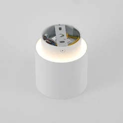 Lámpara de techo Arcchio Walisa, Ø 10 cm, blanco, metal, GU10