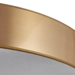 Lámpara de techo Aurelia atenuable, dorada, 60 cm