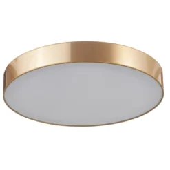 Lámpara de techo Aurelia atenuable, dorada, 60 cm