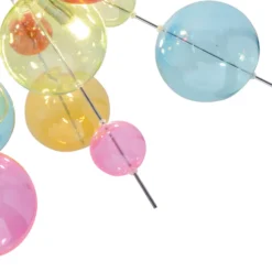 Lámpara de techo Aurinia Ø57cm pantallas coloridas