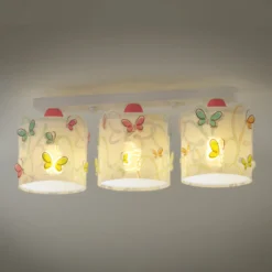 Lámpara de techo Butterfly para la habitación de los niños