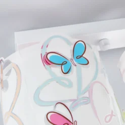 Lámpara de techo Butterfly para la habitación de los niños