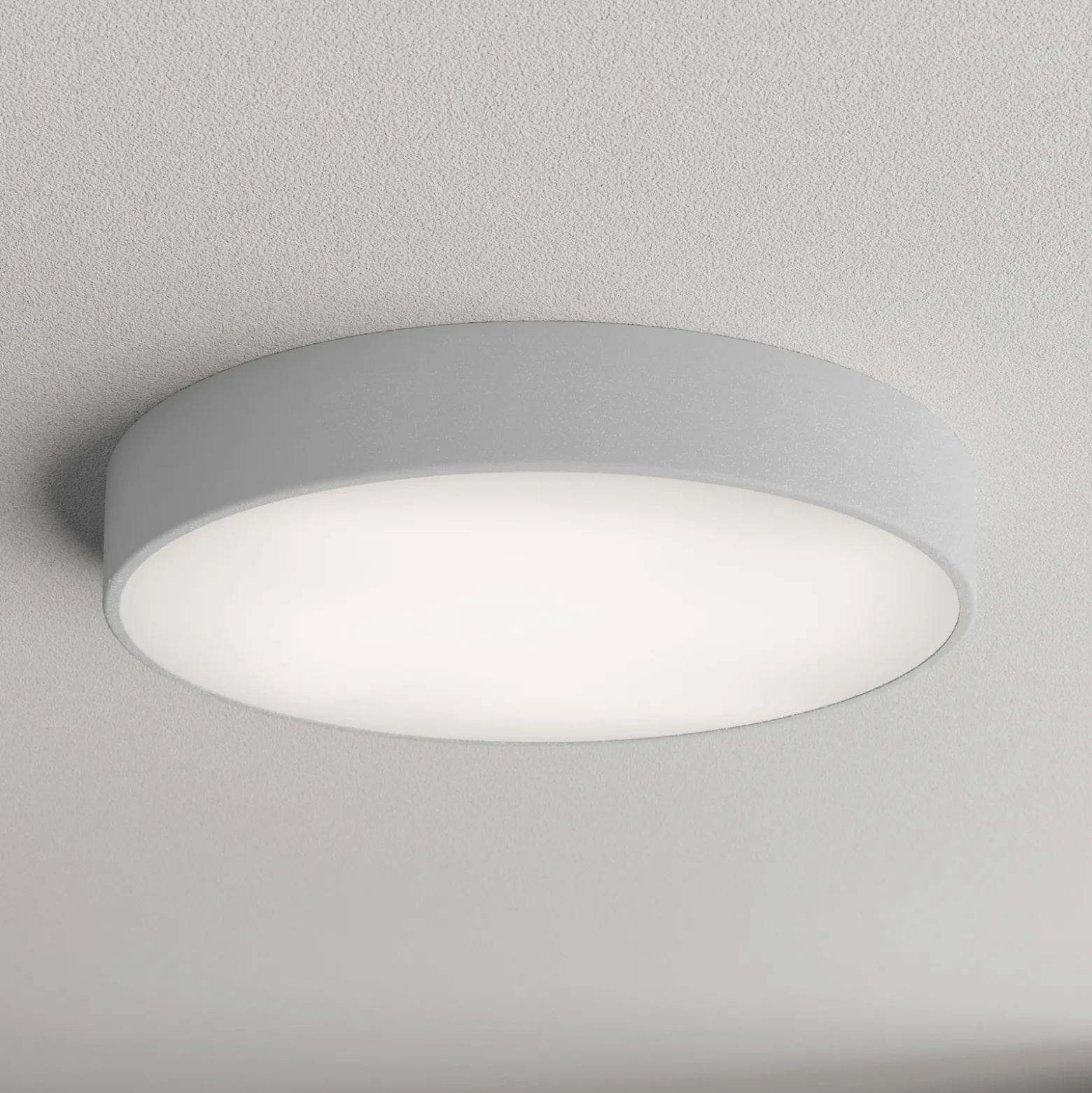 Lámpara de techo Cleo 500, Ø 50 cm gris