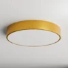 Lámpara de techo Cleo 500, dorada, sensor, IP54, Ø 50 cm, metal