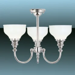 Lámpara de techo de baño de 3 luces Cheadle