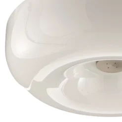 Lámpara de techo de cristal Foscarini Circus grande, Ø 46 cm