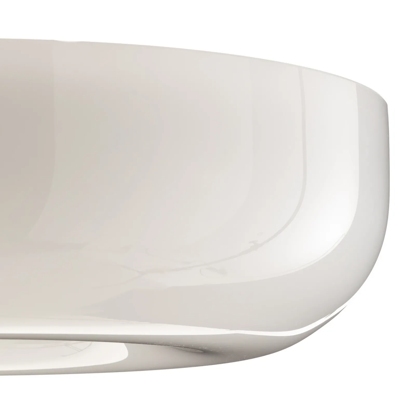 Lámpara de techo de cristal Foscarini Circus grande, Ø 46 cm